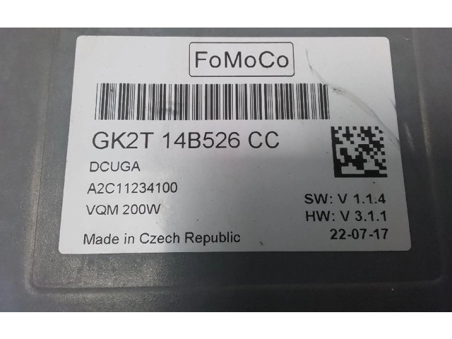 Блок управления двигателя GK2T14B526CC Ford Tourneo Custom