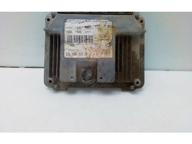 Блок управления двигателя 03L9060180F   Volkswagen Touran III