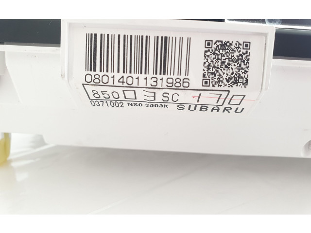 Панель приборов 0371002, NS03003K   Subaru Forester SH       