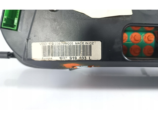 Панель приборов Skoda Octavia Mk1 (1U)