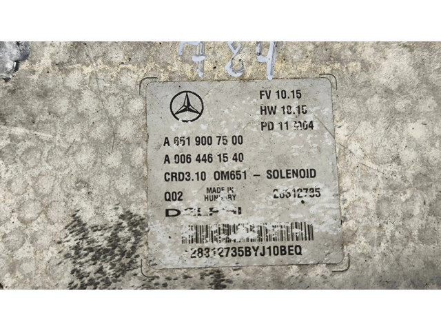 Řídící jednotka A6519007500 Mercedes-Benz C W204 2011