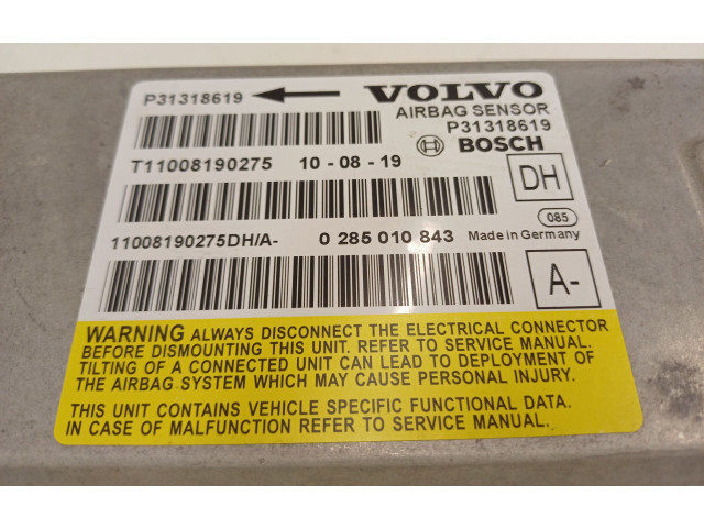 Блок подушек безопасности P31318619 Volvo S60