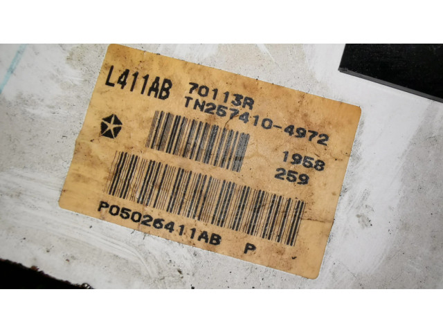 Přístrojová deska Chrysler 300M 1999 P05026411AB