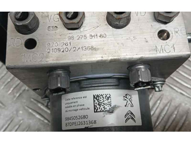 Jednotka ABS 9827551180, 970261   Citroen Berlingo 2018