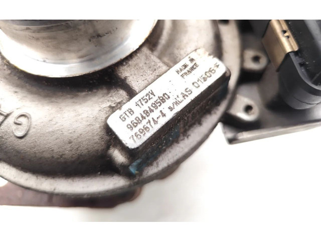 Turbodmychadlo Турбина 9684849580 Peugeot 4007 4HN(DW12MTED4)