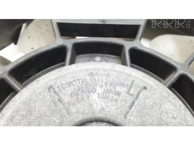 Вентилятор радиатора 1636326060, 1680004970 Lexus IS 220D-250-350 2.2