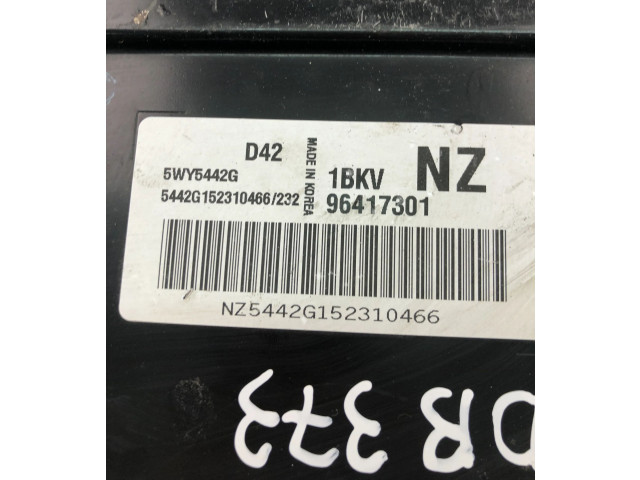 Блок управления двигателем Блок управления 96417301   Chevrolet Matiz