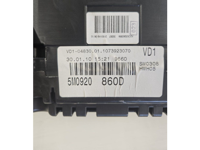 Панель приборов 5M0920   Volkswagen Jetta VI       
