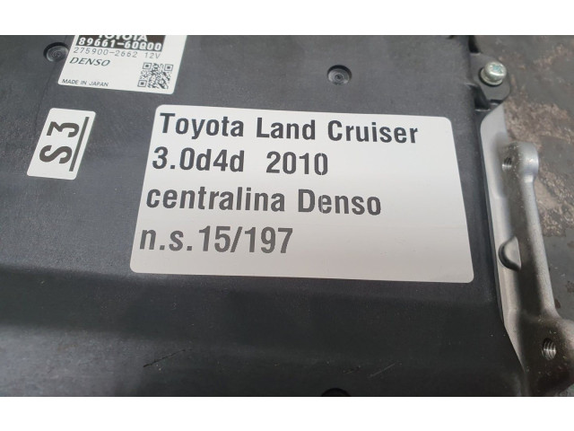 Řídící jednotka 2492, 89661-60Q00 Toyota Land Cruiser (J150) 2009