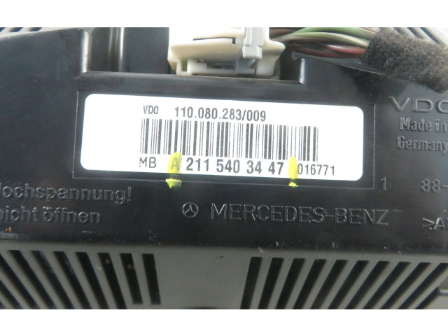 Přístrojová deska Mercedes-Benz E AMG W211 2004 2115403447, 2115403447