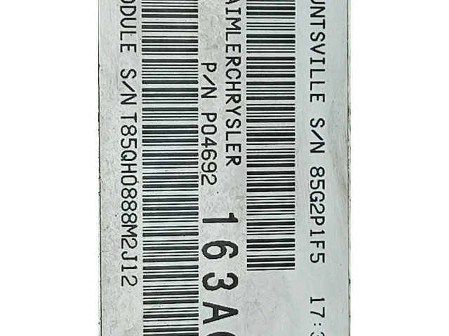 Блок управления двигателя P04692162AG, NT85HU0888M2J12   Jeep Grand Cherokee (WK)