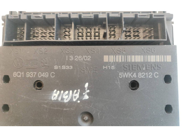 Блок комфорта 6Q1937049C, 5WK48212C   Skoda Fabia Mk1 (6Y)   