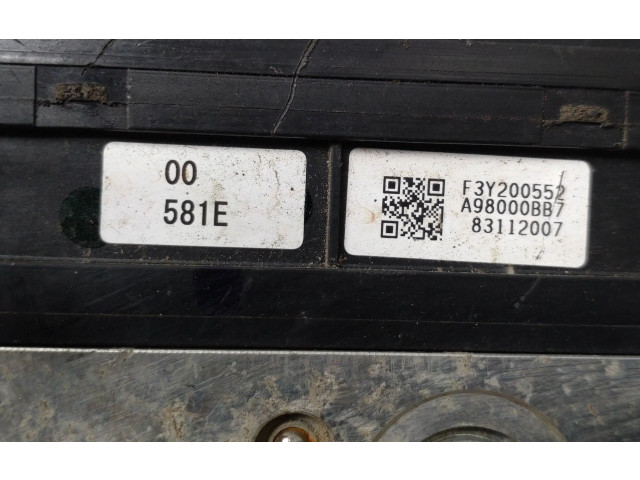 Jednotka ABS 476603NF0A, A98000BB7 Nissan Leaf I (ZE0) 2014