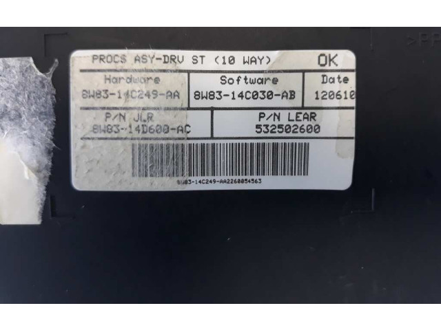 Блок комфорта 8W8314C030AB, 8W8314C249AA Jaguar XF X250