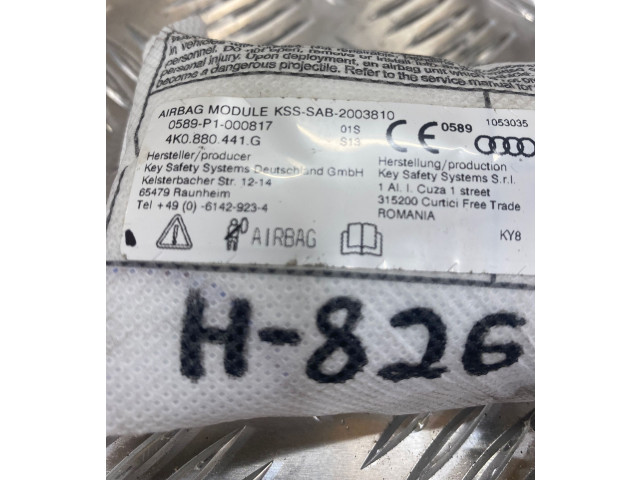 Подушка безопасности в сиденье 4k0880441G Audi e-tron