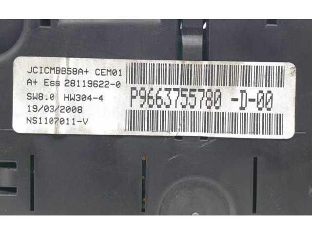 Панель приборов 9665492680, 018014781 Citroen C4 II Picasso