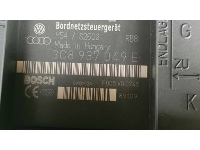 Блок комфорта 3C8937049E, F005V00745   Volkswagen PASSAT B6   