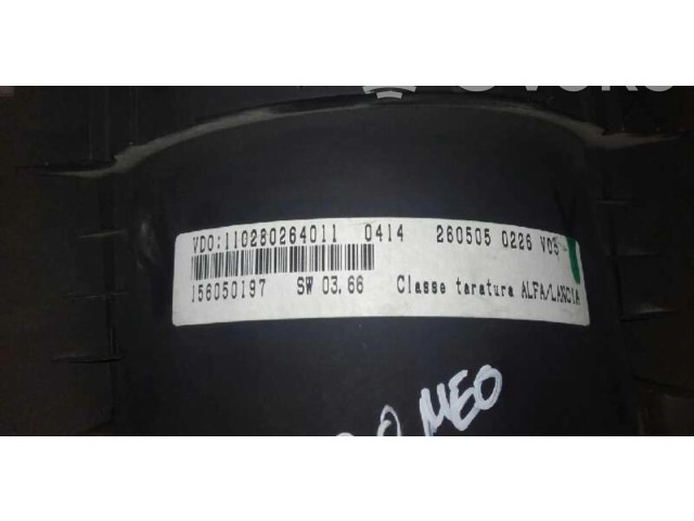 Панель приборов 156050197 Alfa Romeo GT