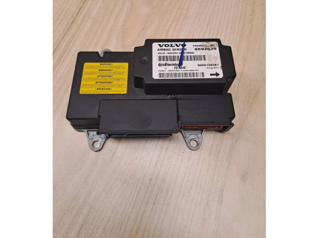 Блок подушек безопасности 8697679, 00001393B1   Volvo V50