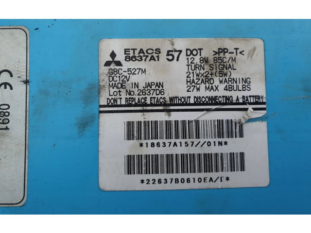   Pojistková skříňka 8637A157   Mitsubishi Pajero 2008