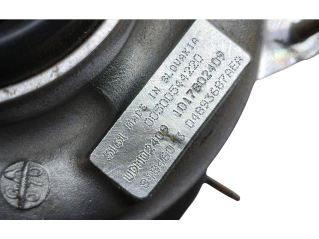 Turbodmychadlo Турбина 00500544220, 1017B02409 Alfa Romeo Giulia