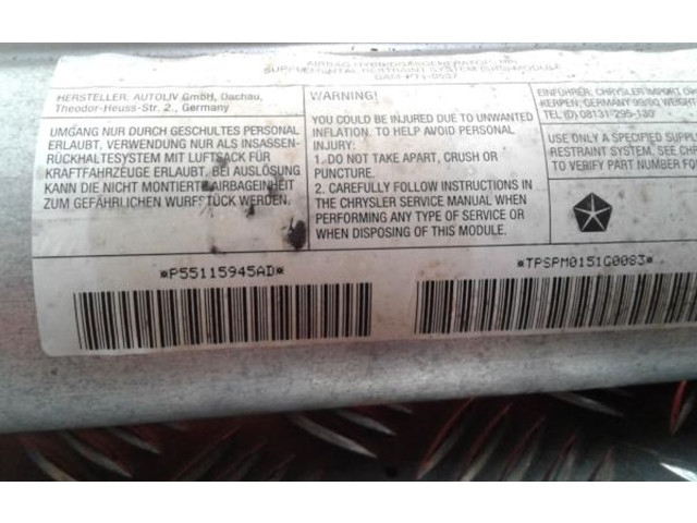 Подушка безопасности пассажира P55115945AD Jeep Grand Cherokee (WJ)