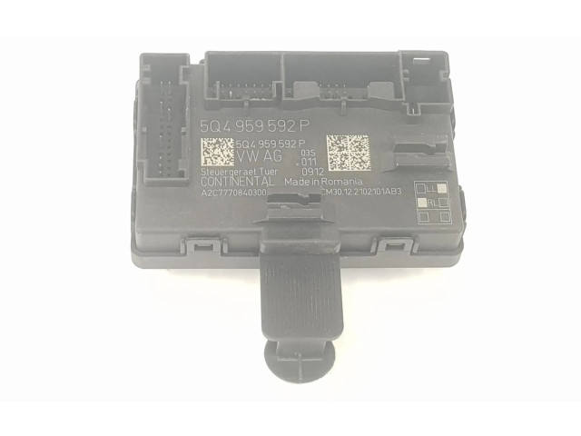 Блок управления 5Q4959592P, 5Q4959592P Skoda Octavia Mk4