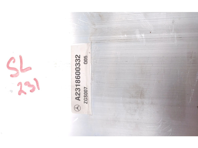 Боковая подушка безопасности A2318600332, ZGS007   Mercedes-Benz SL AMG R231