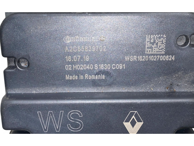 Блок управления надувных подушек 02H02040S1630C091, A2C85839702   Dacia Logan II