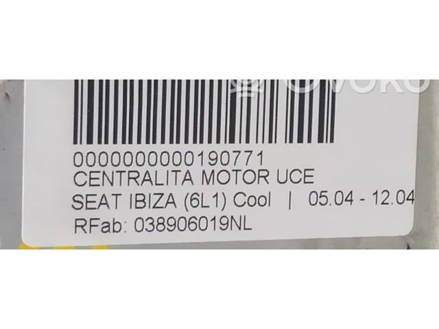 Блок управления двигателем Блок управления 038906019NL   Seat Ibiza III (6L)