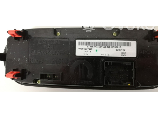 Блок управления климат-контролем 07356377160, 07356377160 Jeep Renegade