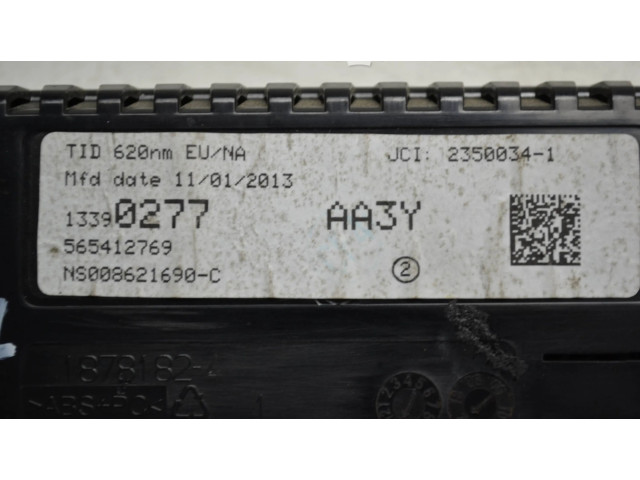 Дисплей    13390277, 565412769   Opel Meriva B