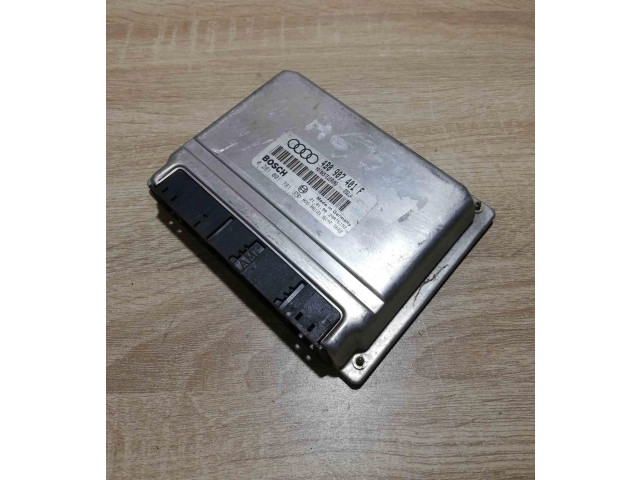 Блок управления двигателем Блок управления 4B0907401F, 0281001781 Audi A6 S6 C5 4B