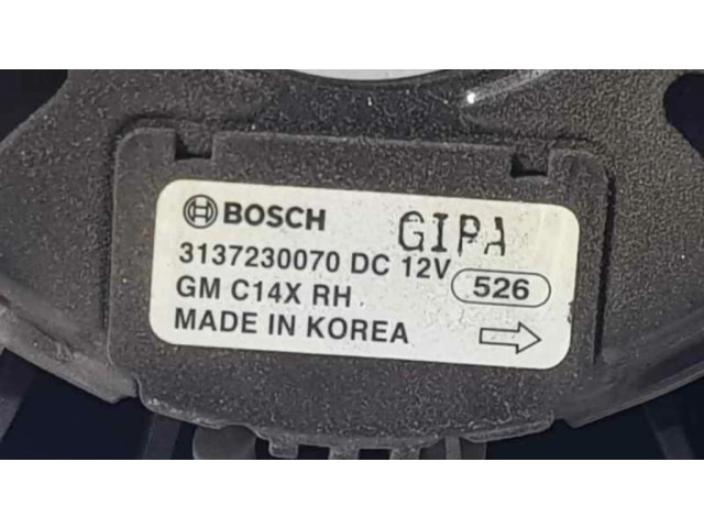 Вентилятор радиатора     3137230070, BOSCH    Chevrolet Captiva 1.6