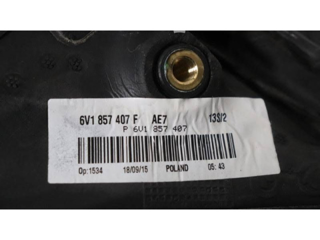 Зеркало электрическое        Skoda Fabia Mk3 (NJ)  2015 - 2021 года   