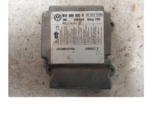 Блок подушек безопасности 1K0909605R, 5WK43412   Volkswagen Jetta V