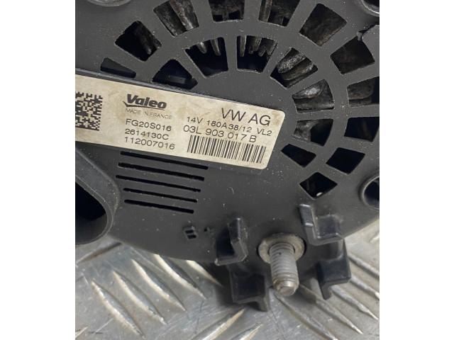 Генератор 03L903017B   Audi A6 S6 C7 4G      