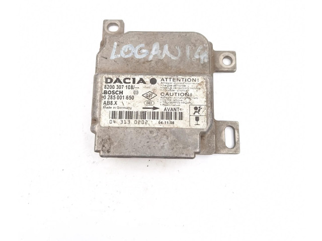 Блок подушек безопасности 8200307188, 0285001650   Dacia Logan I