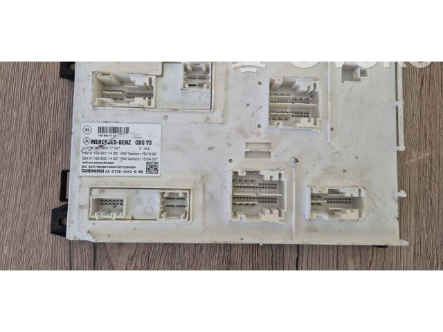 Блок комфорта A1569007702w, A1569011400   Mercedes-Benz GLA W156   