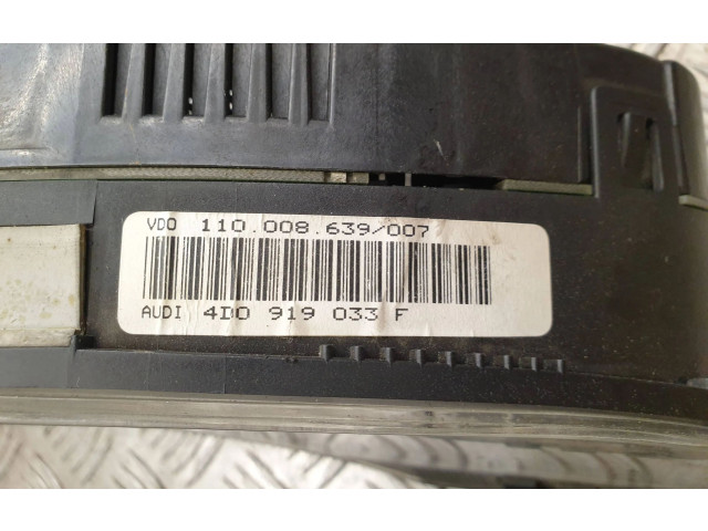 Панель приборов 4D0919033F   Audi A8 S8 D2 4D       