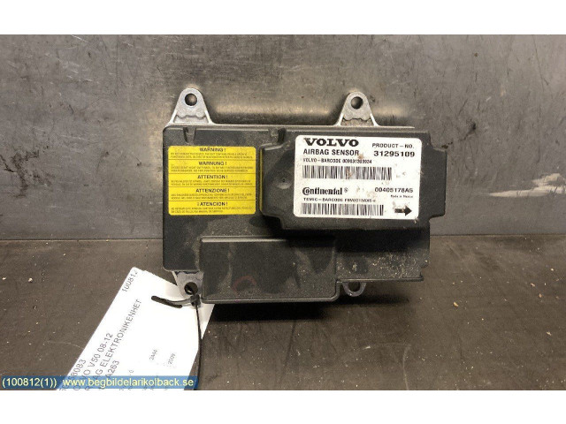 Блок подушек безопасности    Volvo V50