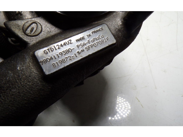 Турбина Citroen C4 Aircross 9804119380, 9804119380 для двигателя BH01