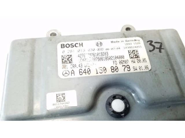 Řídící jednotka A6401508079, 0281013030 Mercedes-Benz B W245 2009