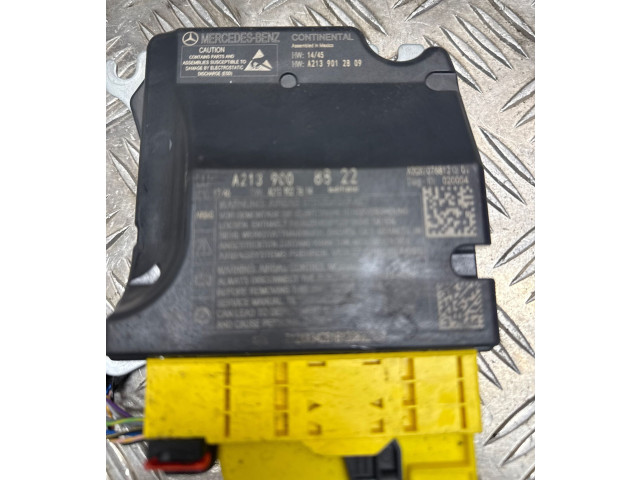 Блок подушек безопасности A2139008822, A2139012809   Mercedes-Benz E W213