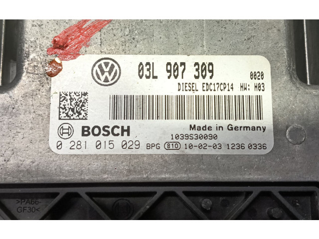 Řídící jednotka 3C0920872G, 03L907309 Volkswagen Passat Alltrack 2010