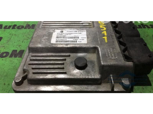 Блок управления двигателем Блок управления 55566390HN, MJD602C3   Opel Combo C