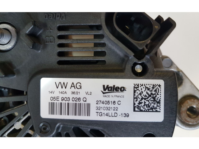 Генератор 05E903026Q, TG14LLD Seat Ibiza V (KJ) 1.0