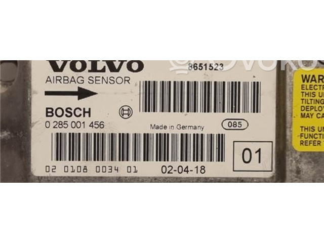 Блок подушек безопасности 8651523, 0285001456   Volvo S80