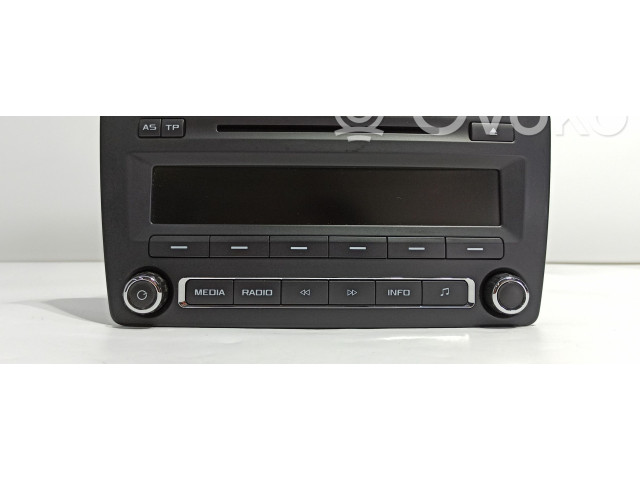 Блок управления HiFi audio 1Z0035161F, 7648256360 Skoda Octavia Mk2 (1Z) 2004 - 2013 года