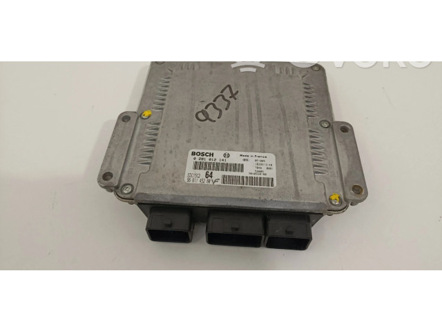 Блок управления двигателя 9661145280 Lancia Phedra